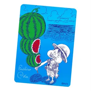 [JP] Watermelon Luffy Metakira Card PROMO - Shueisha NatsuComi Summer Comics Fair - Japanese