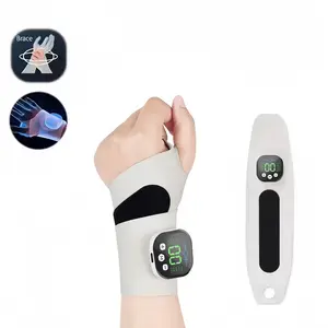 Hand Massager Wrist EMS Pulse Therapy Device for Carpal Tunnel & Arthritis Relief 10 Modes 29 Levels with Microcurrent for Hands & Wrist Portable Therapy Gift for Men Women