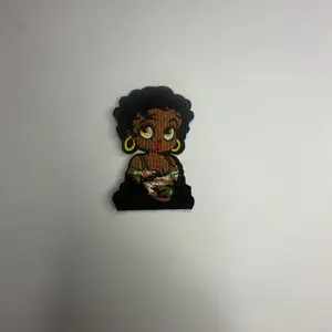 Camouflage inspired iron on patch