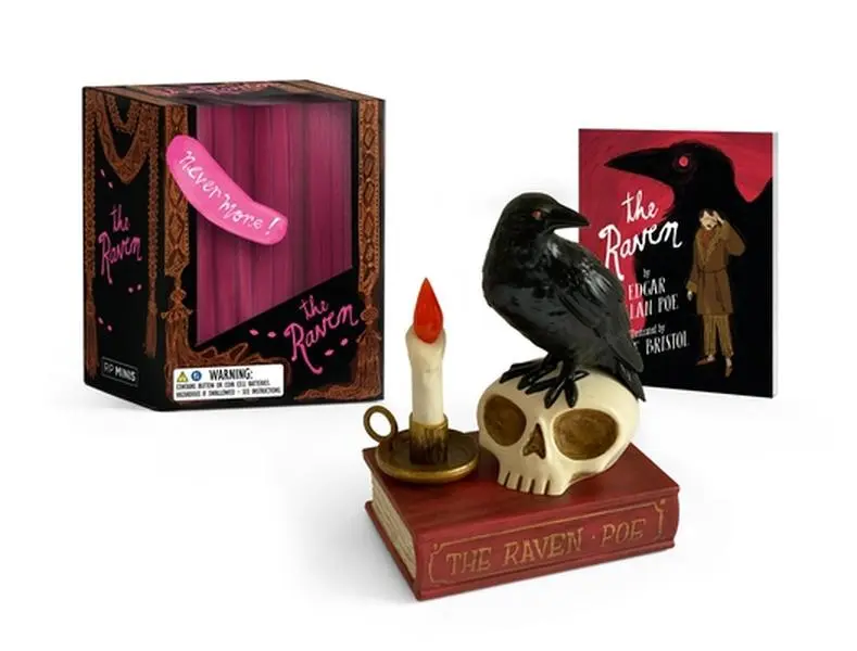 The Raven: Nevermore! [With Battery] -- Edgar Allan Poe - Paperback