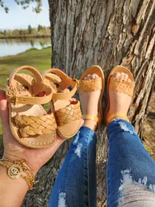 Mom and me sandals, mexican huarache