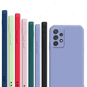For Samsung Galaxy A33 5G Case Cover for Samsung Galaxy A33 5G A13 A23 A53 A73 A04 A14 A34 A54 Phone S Liquid Silicon Case