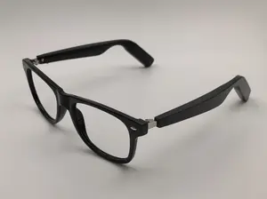 Prescription lenses AI smart glasses with Real-Time Translation | Transitions Lenses Hands-Free Calls | Music| Excellent Sound Quality | 110mAh Dual Batteries | Replaceable lens design  |40g Lightweight & Comfortable for Daily Wear |