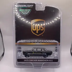 Greenlight 1975 Checker Marathon A11 Diecast brown
