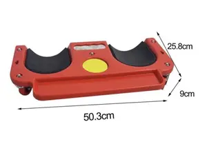 Knee Pads with Swivel Wheels, Anti-Slip Foam Kneeling Mat for Construction, Tile Flooring Installation, Auto Repair, Gardening & Warehouse Work, Comfortable Protective Knee Cushion for Handymen & Contractors