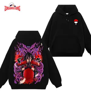 [ZagonStore] Limited Madara Uchiha Wake Up To Reality - Naruto Shippuden #92 Hoodie T-Shirt Sweatshirt, Retro Vintage Unisex Graphic 90s Cotton, Gift For Wibu, Anime Manga Ninja Y2K Streetwear Menswear