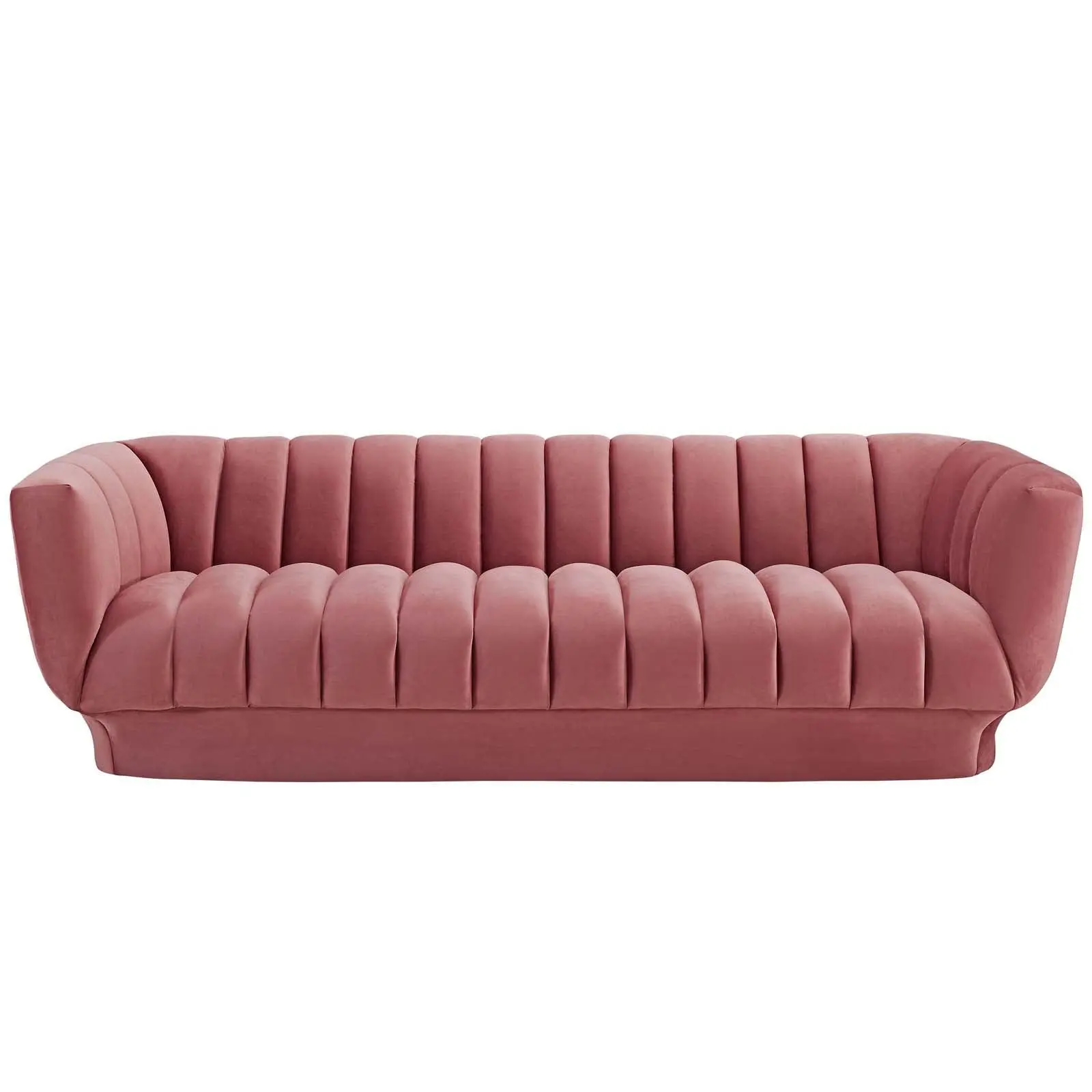 Modway Entertain Vertical Channel Tufted Performance Velvet Sofa