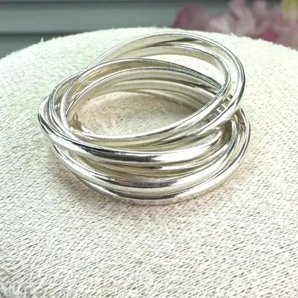925 Sterling  Silver Ring Semanario