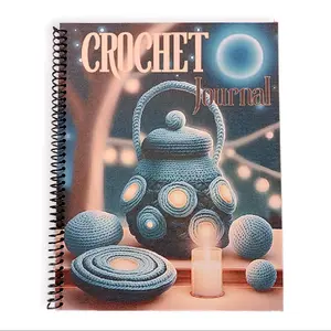 Dreamy Crochet Journal - Crochet Project Planner Pages on 50 Decorative Stationery