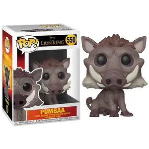 Funko Pop! Pumbaa Live Action, The Lion King 550 Vinyl Figure in PopShield Protector