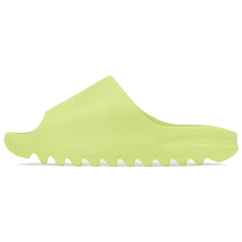 Men's Adidas Yeezy Slide 'Glow Green' - Casual Slide-On Casual Trainers