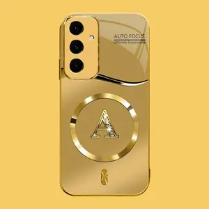 Suitable for [Galaxy S24 Fe] high-end MagSafe phone case，Features a magnetic attachment function, Minimalist, Premium Design. YM99