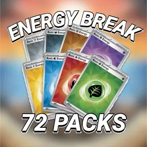 Pokémon: Energy Break (72 Packs) - Trading Cards