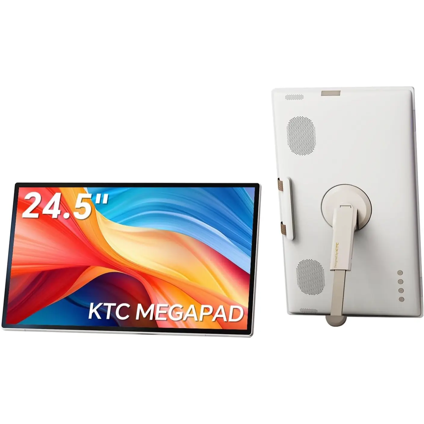 KTC 25 Inch MEGAPAD Portable TV Touchscreen Monitor 1080p, A25Q5