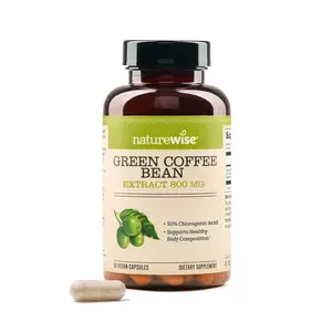 NatureWise Green Coffee Bean Extract Capsule for Healthy Weight, Energy - Supplement Healthcare Edible Dietary Fitness