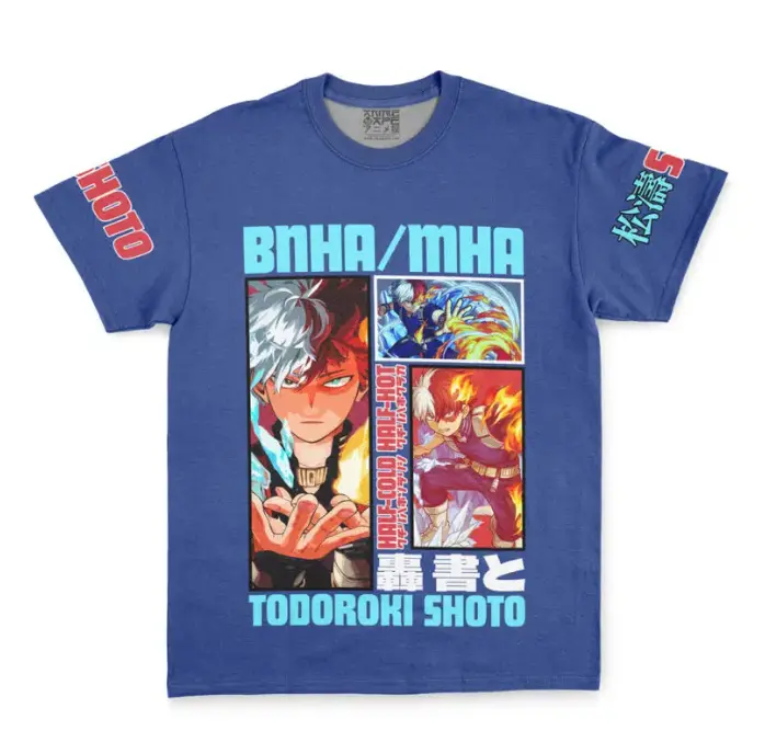 todoroki shoto my hero academia streetwear t-shirt All-Over Print