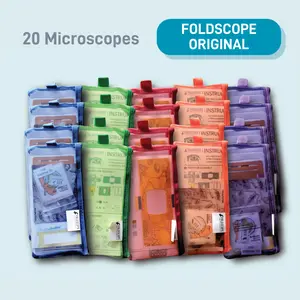 Basic Classroom Kit (20 Foldscope Paper Microscopes)