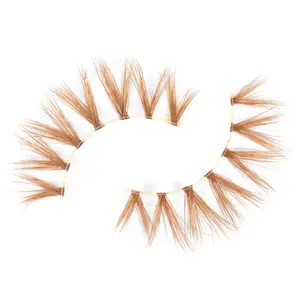 Sanai- 20mm Ginger Lashes Clear Eyelashes