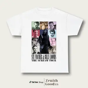 Scream 7 Shirt, Billy And Stu Tee, Billy Loomis Shirt, Stu Macher shirt, Horror Movie Graphic Unisex Tee
