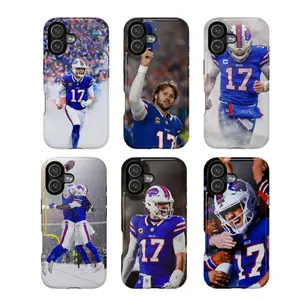 Josh Allen Phone Case, Elite Football iPhone Case, Iconic Game Day Moments, Athlete Action Phone Case for iPhone 17 - SE- Samsung S21-25