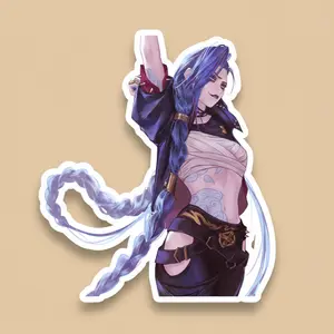 Arcane Jinx Neon Riot Sticker