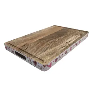 Temp-tations Seasonal 20" XL Mango Wood Cutting Board