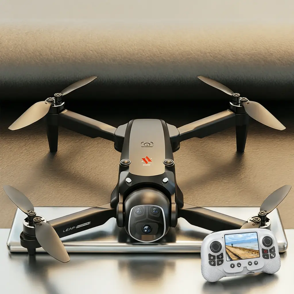 [X5] 2.8-inch Screen Brushless Optical Flow Outdoor Drone - Camera-Equipped, Automatic Video Transmission, Phone Compatible, Rechargeable Remote Control Aerial Photography Toy Aircraft