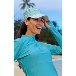 Women's Ruched Sun Cap