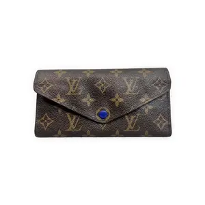 Pre-owned Louis Vuitton Monogram coated canvas Small Leather Goods Sarah Wallet Brown with tan monogram Very Good S014260428020