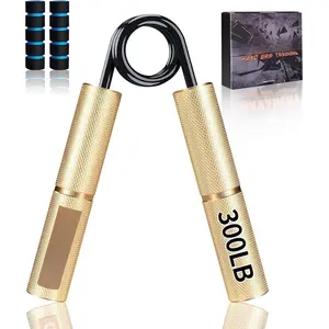 Grip Strength Trainer Set, 50-350LB, Wrist Forearm Strengthener, Metal No Slip, Hand Grip Gripper Strengthener for Strength  and Exercise, Hand Workout Squeezer Grip Strength