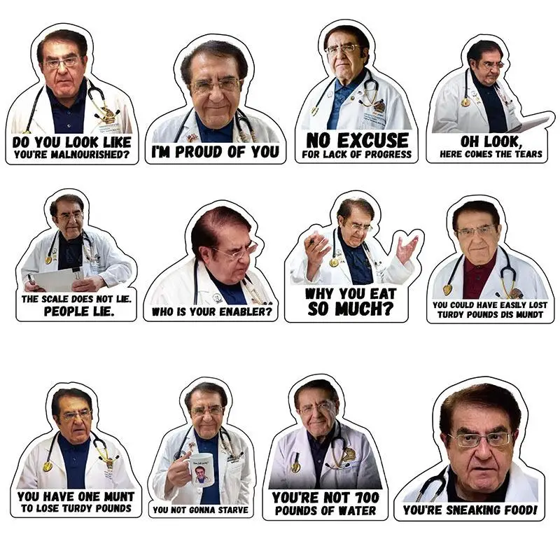 Dr. Now Funny Quote Pattern Magnet, 1 Set Inspirational Refrigerator Magnet, Kitchen Decoration for Home Office Dormitory