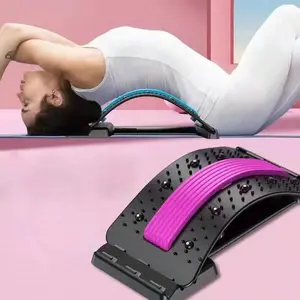 Back Stretcher For Back Pain Relief, Multi-Level Back  Board, Lower And Upper Back Support For Herniated Disc
