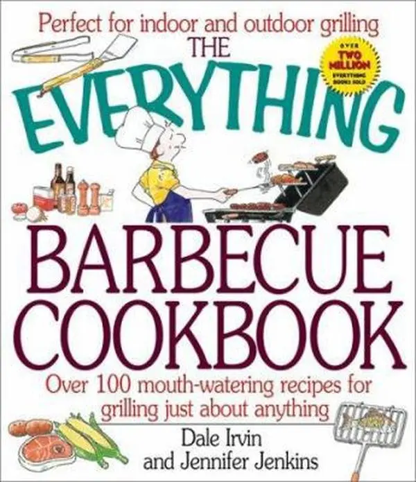 USED-The Everything Barbecue Book over 100 recipes for grilling just about anything by Jennifer Jenkins (Paperback)