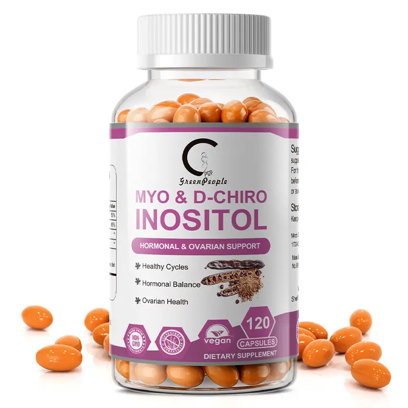 GPGP GREENPEOPLE Myo-Inositol & D-Chiro Inositol Supplement, Hormonal & Metabolic Balance for Women