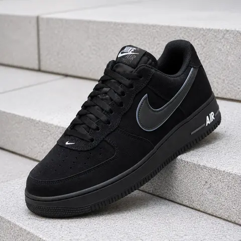 Nike Air Force 1 Low '07 LV8 Black Iron Grey IQ0292-010 Men's Fashion Sneaker New