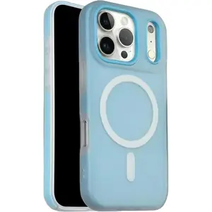 Candy Color 2-in-1 Magnetic Phone Case for iPhone 17,16,15,14 Plus,13,12,11  Pro Max Case,Compatible with Magsafe,Military Grade Protection,Full Covered Camera Protection,Rainbow Colors Cover