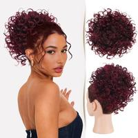 Black Mix Burgundy Ombre