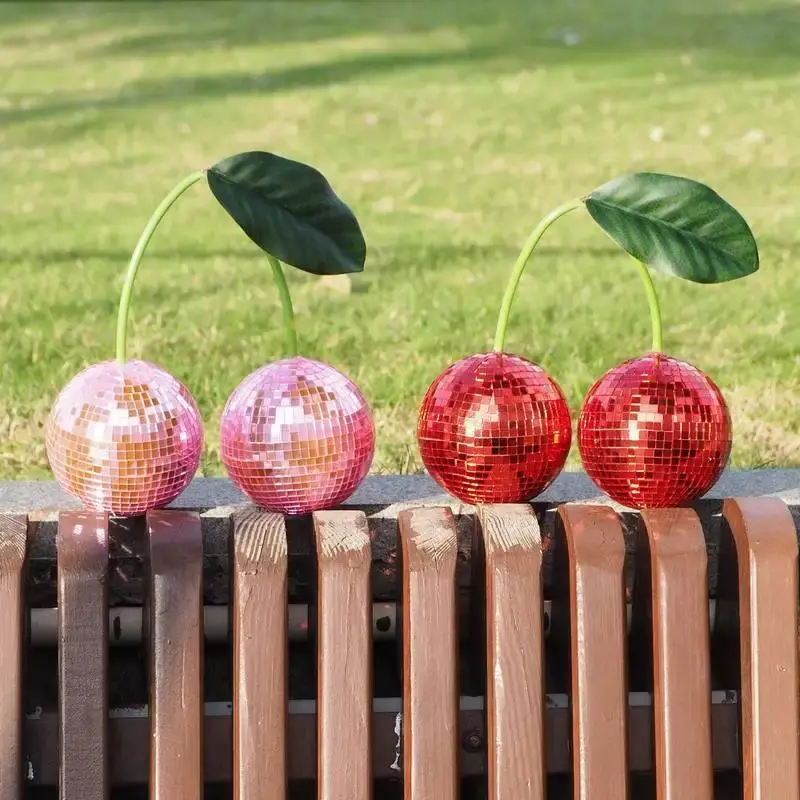 A disco cherry is used for wall and home decoration and can be hung on the wall together with disco balls and disco decorations, Home Decor Items, Holiday Decor