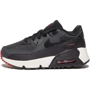 Toddler's Nike Air Max 90 LTR Anthracite/Black-Team Red (CD6868 022)