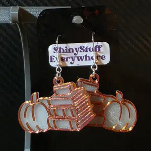 Rose Gold Glow in The Dark Pumpkins