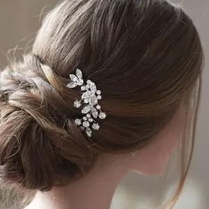 Bride Wedding Hair Comb  Hair  Rhinestone Bridal Hair Accessories for Women HC042 ()