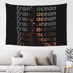 Frank Music Ocean Art Prints Poster Wall Decor Tapestry, for Clubs Bars University Dormitories Living Rooms Bedrooms Gift Home Hanging Decorate Tapestries