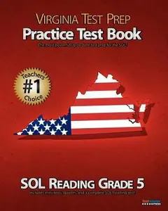 USED-VIRGINIA TEST PREP Practice Test Book SOL Reading Grade 5 by Test Master Press Virginia (Paperback)