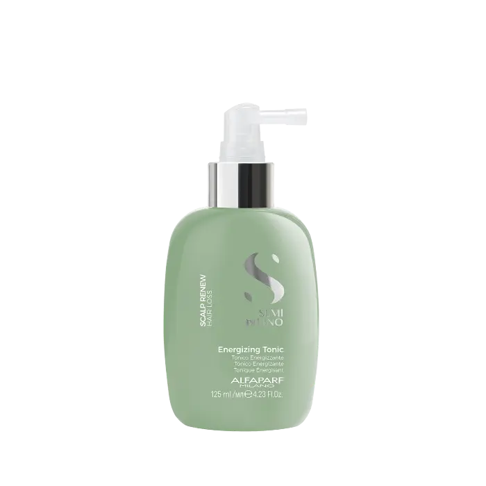 Alfaparf Semi Di Lino Scalp Renew Energizing Liquid Tonic 4.23oz Leave-In Treatment, Hair Growth Accelerator Scalp Care, Redensifies Hair Densifying Solution, Castor-Based Active Care & Anti-Dandruff Fix