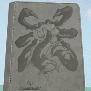 Gamegenic LASER MEGA GIRATINA Binder Holds 180 Sleeved Cards 4 Pocket Pages Side Loading Trading Card Album