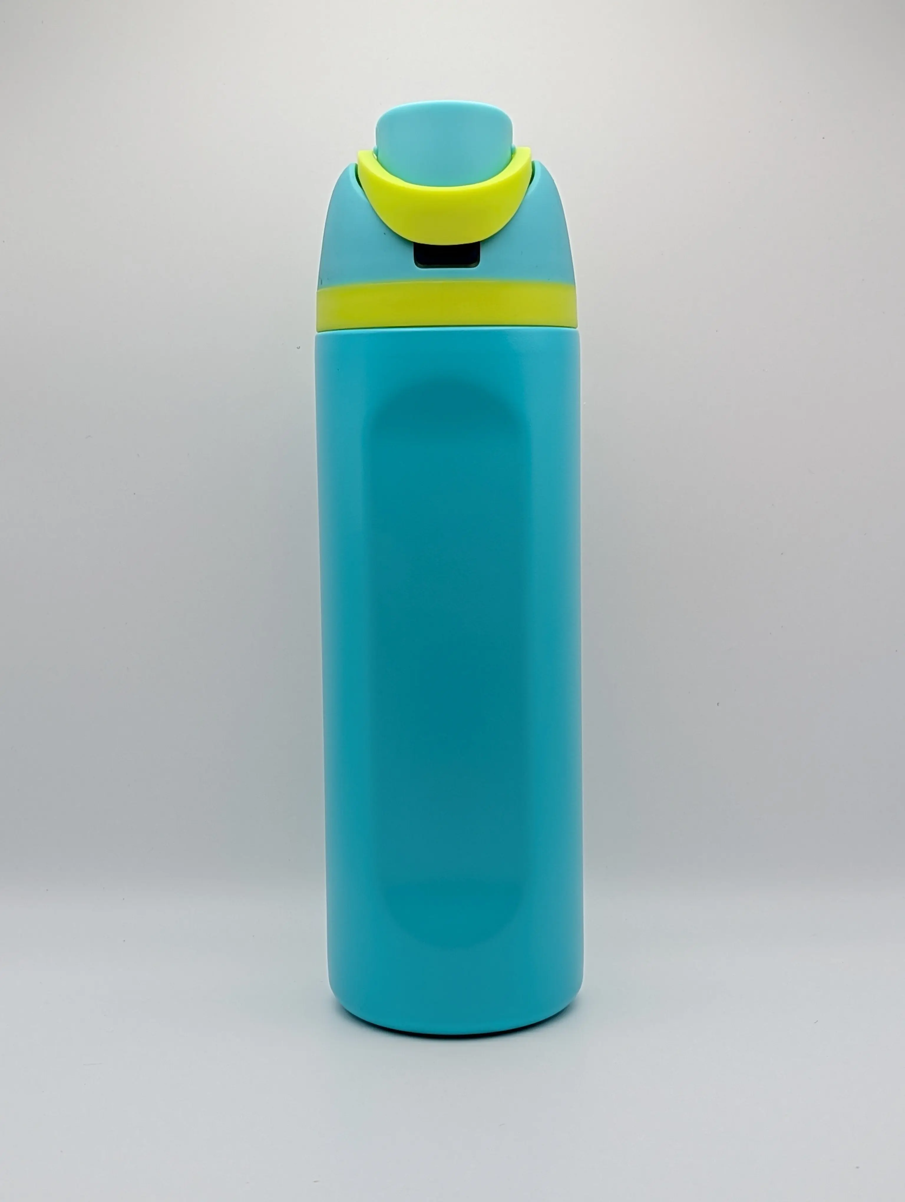 24oz Teal DualSip Tumbler Blank — Dual-Spout Lid — Laser Engraving Ready