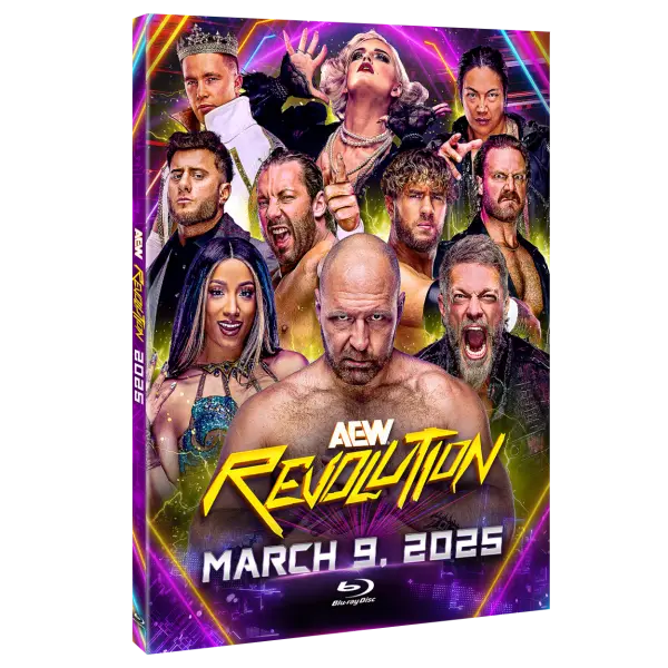 AEW Revolution March 9, 2025 Blu-ray