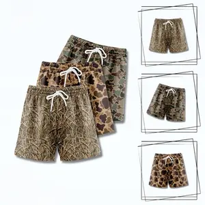 Men's Shorts – Lightweight and Breathable Design, Perfect for Sports, Outdoor Adventures, and Hunting – A Thoughtful Gift for Him Camo Mesh Duck Hunting Shorts Camo Volley Shorts