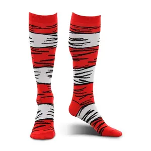 The Cat in the Hat Costume Adult Socks