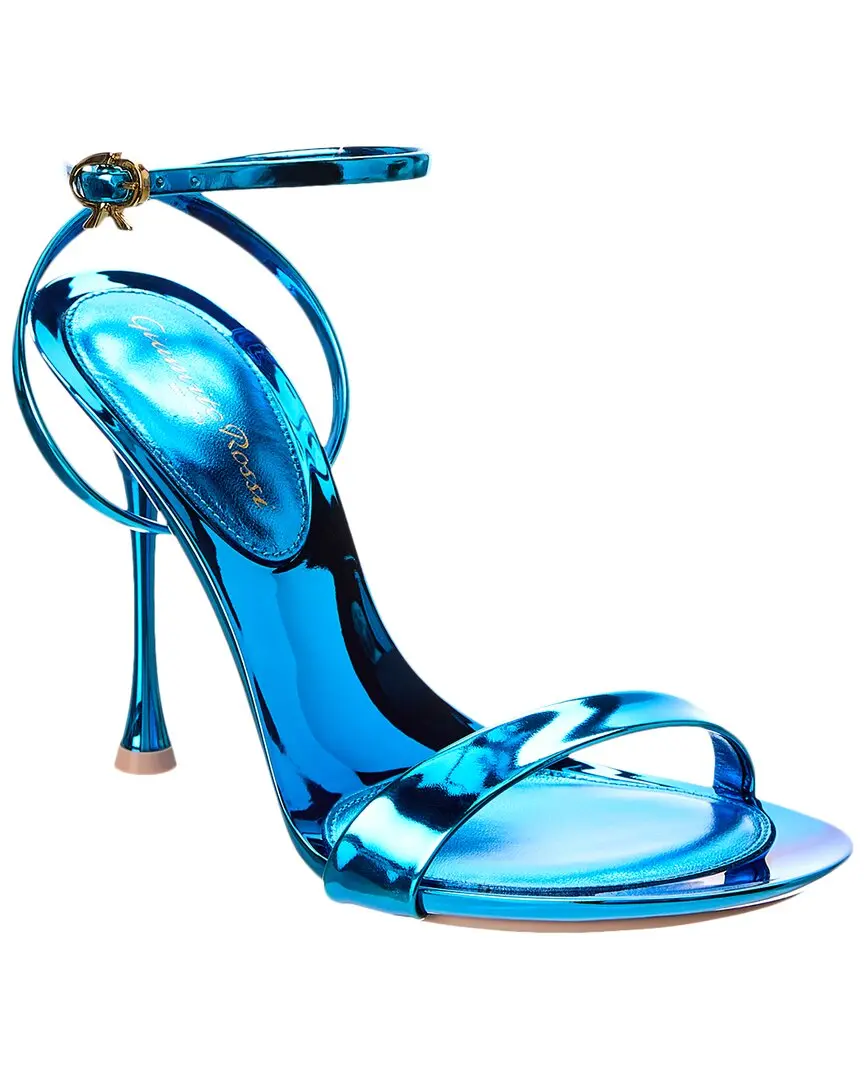 Gianvito Rossi Spice Ribbon 95 Leather Sandal Gianvito Rossi Spice Ribbon 95 Leather Sandal